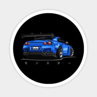 GTR R35 Body Kit (Blue) Magnet